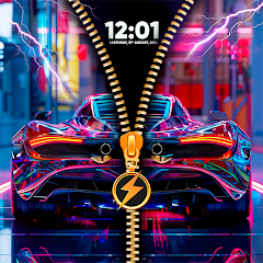 Zipper Lock Screen & Wallpaper